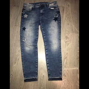 COPY - mavi faded star jeans - like new!